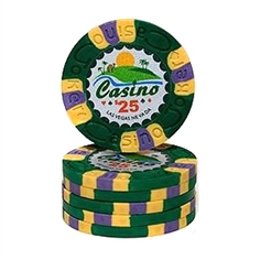 Joker Casino Gr�n $25