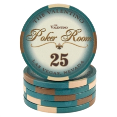 Valentino Poker Room Gr�n 25