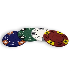 Pokerchip Bordskånere