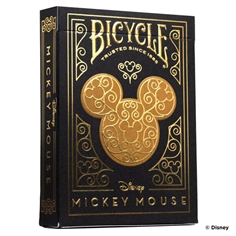 Bicycle Disney Mickey Mouse Black & Gold