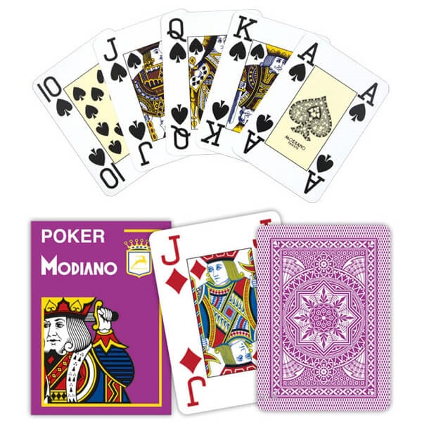 Modiano Poker Cristallo Lilla, Jumbo