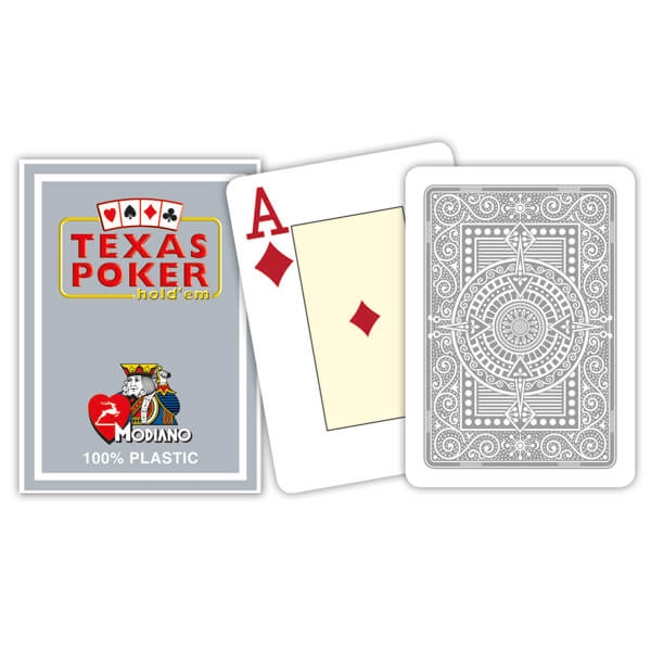 Modiano Texas Poker Hold\'em - Grå