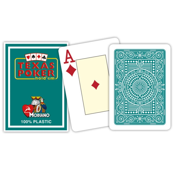 Modiano Texas Poker Hold\'em - Mørkegrøn