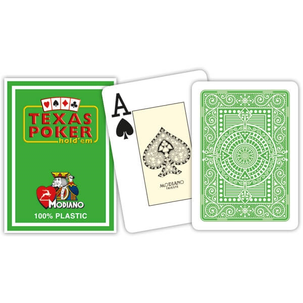 Modiano Texas Poker Hold\'em - Lysegrøn