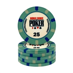 WSOP Ceramic 25