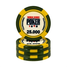 WSOP Ceramic 25000