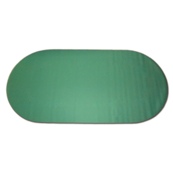 Gummi Filtdug XL, Oval grøn