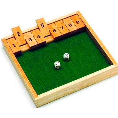 Shut The Box - 1 spiller