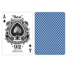 Bee Diamond Poker Regular, Blå