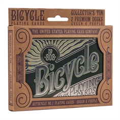 Bicycle Retro Tin Box Collector