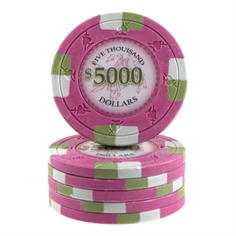 Poker Knights 13,5 gram $5000 Pink