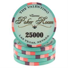 Valentino Poker Room Turkis 25000