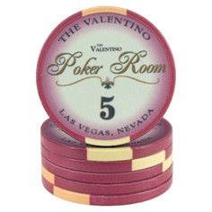Valentino Poker Room Rød 5